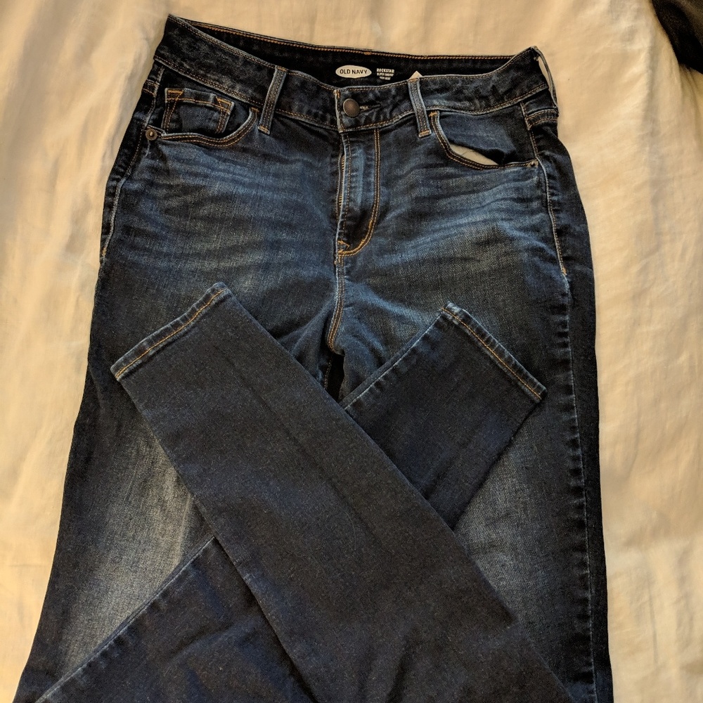 Old Navy Rockstar super skinny high rise 4 Tall